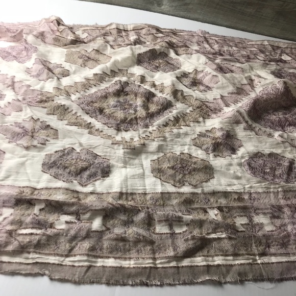 INC International clipped geo jacquard scarf wrap - Picture 6 of 6